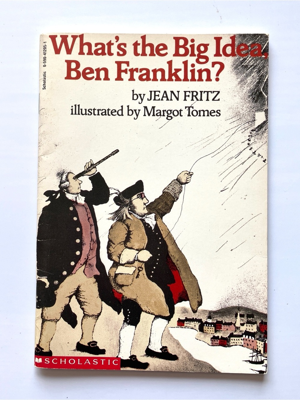 📙3/$12📙 What’s the Big Idea, Ben Franklin? Jean Fritz Scholastic Paperback